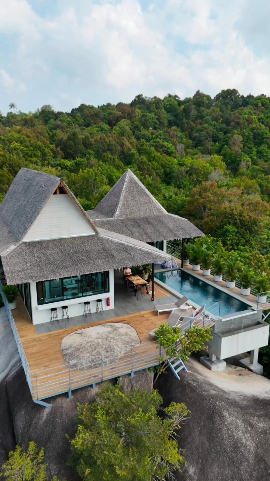 Villa On The Rock - 360 Bay View Thong Sala Extérieur photo
